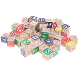 Max Colorful Wooden Numbers Cubes Stacking Blocks Kid Toddlers Educational Toys