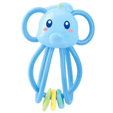 Maxbell Baby Teether Grasping Handbell Toddler Montessori Teething Development Toy