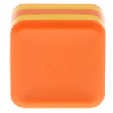 Maxbell Orange Square Sand Drum Toy Orff Instrument Kids Early Music Educational Toy
