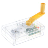 Maxbell Hand Crank Generator Model Scientific Toy for Kids Physical Teaching Aids