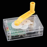 Maxbell Hand Crank Generator Model Scientific Toy for Kids Physical Teaching Aids