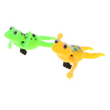 Maxbell Pack of 5 pieces Wind-up Swimming Fish Baby Pool Bath Water Toy Frog