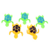 Maxbell Pack of 5 pieces Wind-up Swimming Fish Baby Pool Bath Water Toy Tortoise