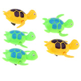 Maxbell Pack of 5 pieces Wind-up Swimming Fish Baby Pool Bath Water Toy Tortoise