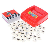 Maxbell 57 pieces/set Alphabet Letter Spelling Game Match Flashcard Word Machine Toy