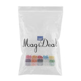 Maxbell 1000pcs Mixed Color Snowflake Resin Buttons for DIY Crafts Embellishment 6mm
