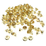 Maxbell 100 PCS Metal Trumpet Jingle Bells DIY Christmas Decor Crafts Toy 20mm