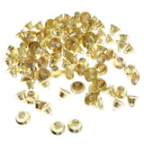 Maxbell 100 PCS Metal Trumpet Jingle Bells DIY Christmas Decor Crafts Toy 20mm