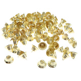 Maxbell 100 PCS Metal Trumpet Jingle Bells DIY Christmas Decor Crafts Toy 20mm
