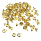 Maxbell 100 PCS Metal Trumpet Jingle Bells DIY Christmas Decor Crafts Toy 20mm