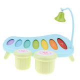 Maxbell Large Percussion Instrument Toy Xylophone Knock Piano Rattles Drum Kids Toy