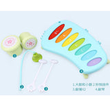 Maxbell Large Percussion Instrument Toy Xylophone Knock Piano Rattles Drum Kids Toy