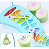 Maxbell Large Percussion Instrument Toy Xylophone Knock Piano Rattles Drum Kids Toy