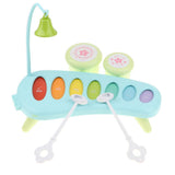 Maxbell Large Percussion Instrument Toy Xylophone Knock Piano Rattles Drum Kids Toy