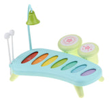 Maxbell Large Percussion Instrument Toy Xylophone Knock Piano Rattles Drum Kids Toy