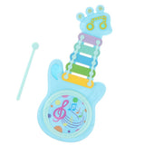 Maxbell Small Guitar Xylophone Knock Piano Musical Instrument Kids Educational Toy