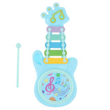 Maxbell Small Guitar Xylophone Knock Piano Musical Instrument Kids Educational Toy