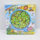 Maxbell Kids Electric Musical Fishing Toy with 24 Fishes, Pretend Role Play Toy