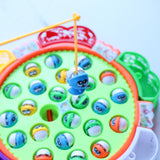 Maxbell Kids Electric Musical Fishing Toy with 24 Fishes, Pretend Role Play Toy