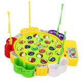 Maxbell Kids Electric Musical Fishing Toy with 24 Fishes, Pretend Role Play Toy