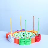 Maxbell Kids Electric Musical Fishing Toy with 24 Fishes, Pretend Role Play Toy