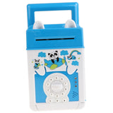 Maxbell Code Electronic Piggy Banks Mini ATM Money Coin Crash Saving Box w/ Electronic Lock & Secret Code Kid Pretend Toy - Bear