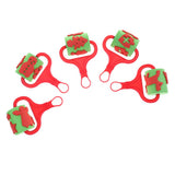 Maxbell 5pcs Christmas Themed Foam Paint Rollers Painting Tools for Kids DIY Craft