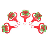 Maxbell 5pcs Christmas Themed Foam Paint Rollers Painting Tools for Kids DIY Craft