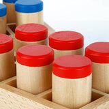 Maxbell Montessori Sensorial Material Toy - Sound Cylinder Box Set Wooden Toy