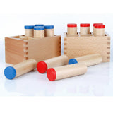 Maxbell Montessori Sensorial Material Toy - Sound Cylinder Box Set Wooden Toy