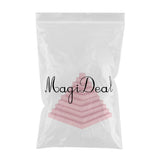 Maxbell Montessori Mathematics Material Toy - Pink Wooden Cubic Tower Blocks Set