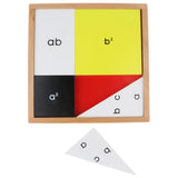 Maxbell Montessori Mathematics Teaching Material - Pythagoras theorem Wooden Toy