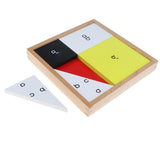 Maxbell Montessori Mathematics Teaching Material - Pythagoras theorem Wooden Toy