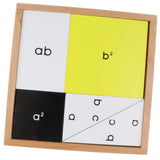Maxbell Montessori Mathematics Teaching Material - Pythagoras theorem Wooden Toy