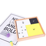 Maxbell Montessori Mathematics Teaching Material - Pythagoras theorem Wooden Toy