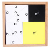 Maxbell Montessori Mathematics Material Math Pythagorean Theorem C Wood Learning Toy