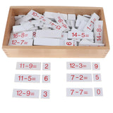 Maxbell Montessori Mathematics Material Wooden Subtraction Box Math Development Toy