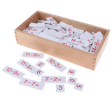 Maxbell Montessori Mathematics Material Wooden Subtraction Box Math Development Toy