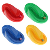 Maxbell Plastic Ball Track Plate Bead Balance Training Developmental Toy Red