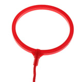 Max Skip Ball Outdoor Exercise Fitness Toy Ankle Ring Swing Ball for Kids red