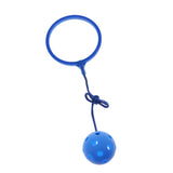 Max Skip Ball Outdoor Exercise Fitness Toy Ankle Ring Swing Ball for Kids blue