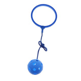 Max Skip Ball Outdoor Exercise Fitness Toy Ankle Ring Swing Ball for Kids blue