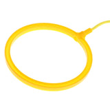 Max Skip Ball Outdoor Exercise Fitness Toy Ankle Ring Swing Ball for Kids yellow