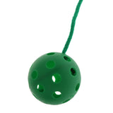 Max Skip Ball Outdoor Exercise Fitness Toy Ankle Ring Swing Ball for Kids green