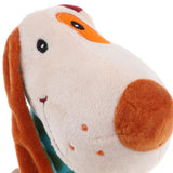 Maxbell Cartoon Stuffed Animal Baby Infant Soft Plush Hand Rattle Toy Gift - Dog