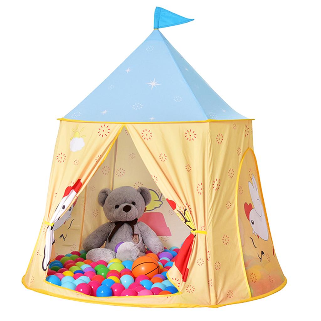 Maxbell Pop Up India Teepee Castle Tent Play Tent Indoor & Outdoor Play Toy -Chick