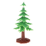 Maxbell 10pcs Mixed Plastic Tree Models Action Figures Nature & Science Learning Toy