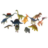 Maxbell 12 Pieces Realistic Dinosaur Animal Model Action Figures Kids Education Toy