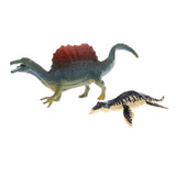Maxbell 12 Pieces Realistic Dinosaur Animal Model Action Figures Kids Education Toy