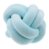 Maxbell Soft Knot Cushion Ball Home Sofa Baby Sleep Throw Pillows Decoration Blue